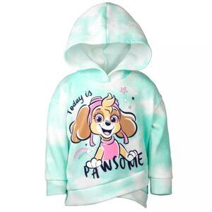 Paw Patrol Everest Skye Girls Pullover Crossover Fleece Hoodie (5T)